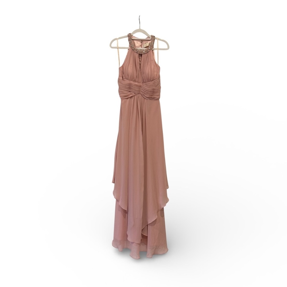 Eliza J Blush Light Pink Flowy Dress
